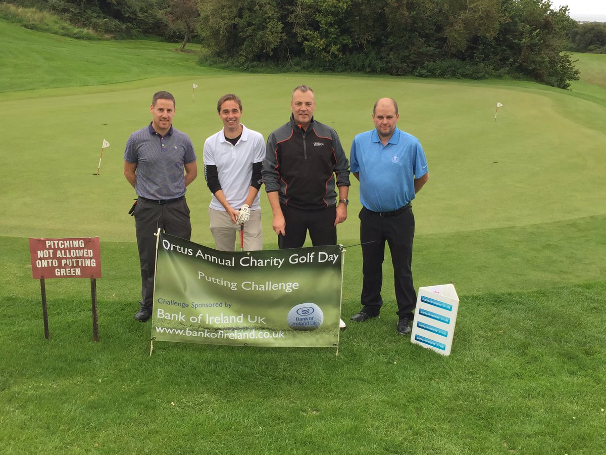 Thanks to <a href="/BankofIrelandUK/">Bank of Ireland UK</a> for sponsoring our putting challenge. #ortusgolf17
