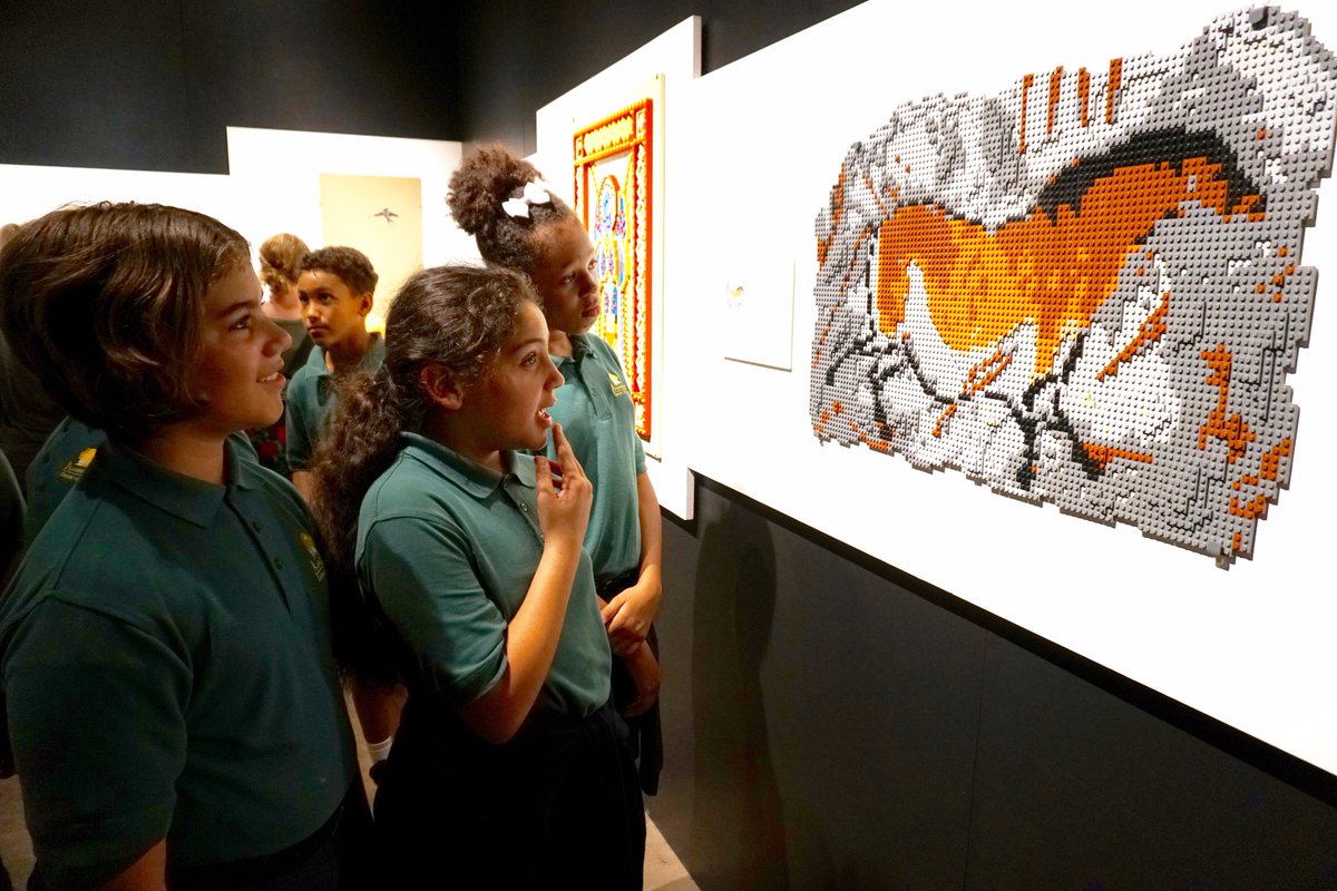 AcademyPrepTPA's tweet photo. Our Advanced Art students had the #artofthebricktampa experience and had a blast! @artofthebrickfl https://t.co/MZ5LfZCOMu