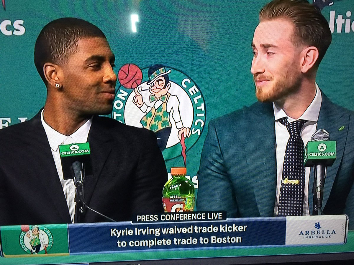 DID WE JUST BECOME BEST FRIENDS?!?! YUP! <a href="/StoolGreenie/">Dan Greenberg</a> <a href="/celtics/">Boston Celtics</a>