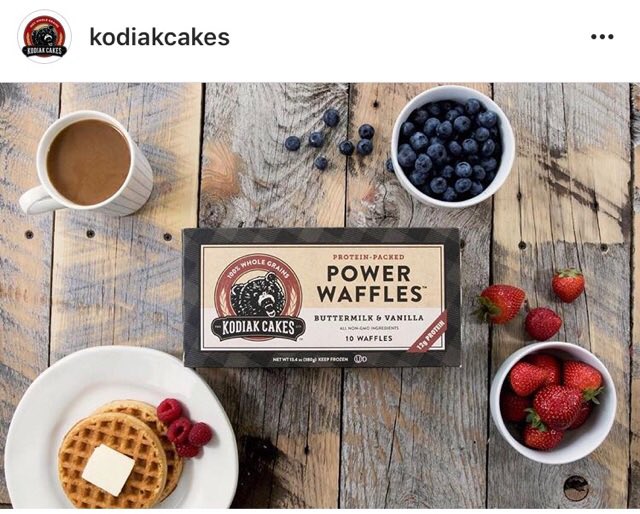 EatTrainEat's tweet photo. You don't even have to make 'em anymore?? @KodiakCakes frozen protein-packed waffles making it too easy 😂 #sportsnutrition #BacktoSchool https://t.co/vsdTWFapRq