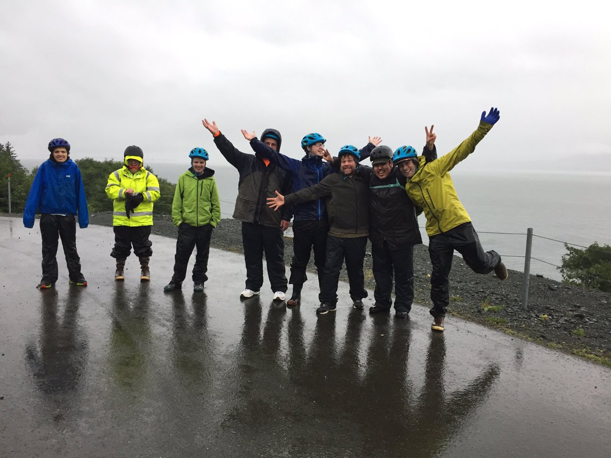 ORCAJuneau's tweet photo. Rain or shine the ORCA crew is out having fun! #Juneau #adapt https://t.co/gldDYTEfjU