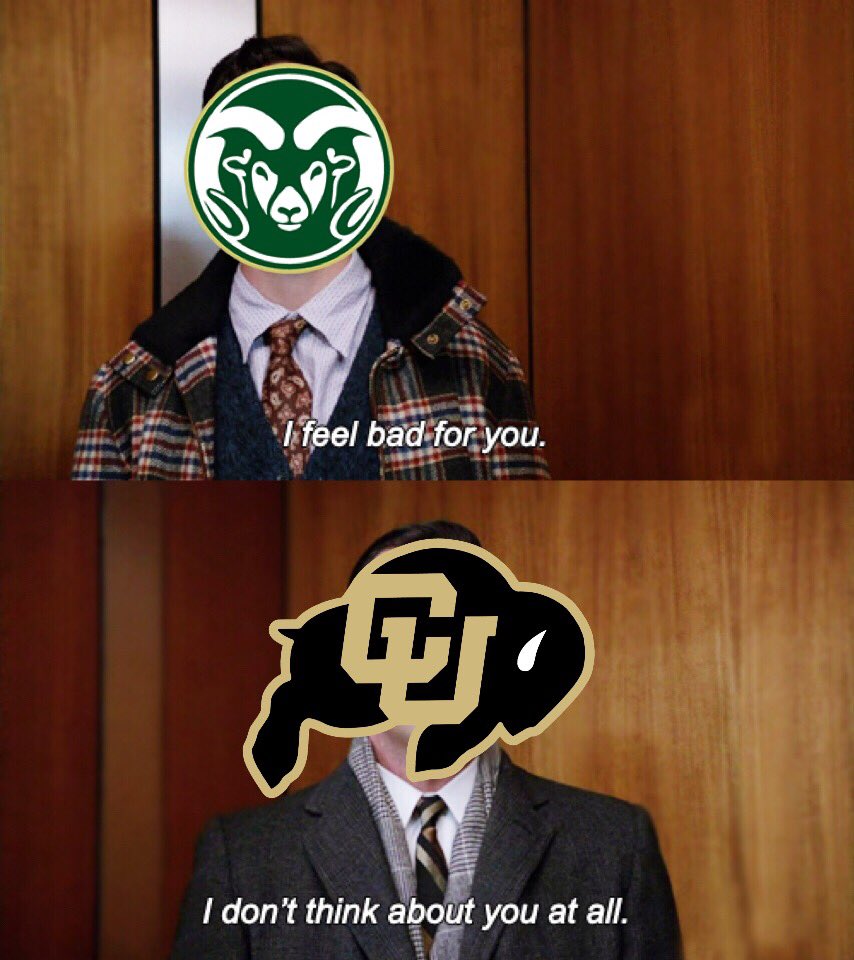 jaredfunkbreay's tweet photo. I am very proud of this #RockyMountainShowDown #SkoBuffs https://t.co/tXk9QySqvM