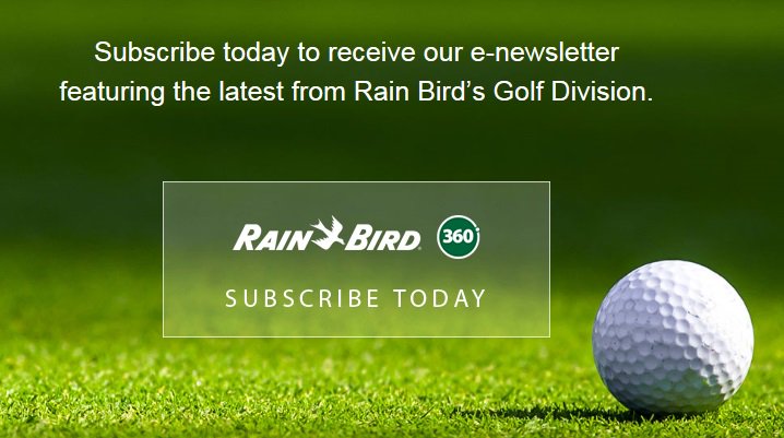 READ 5 Ways to Improve Irrigation on Your Golf Course and SUBSCRIBE to Rain Bird 360!
360.rainbird.com/5-ways-to-impr…