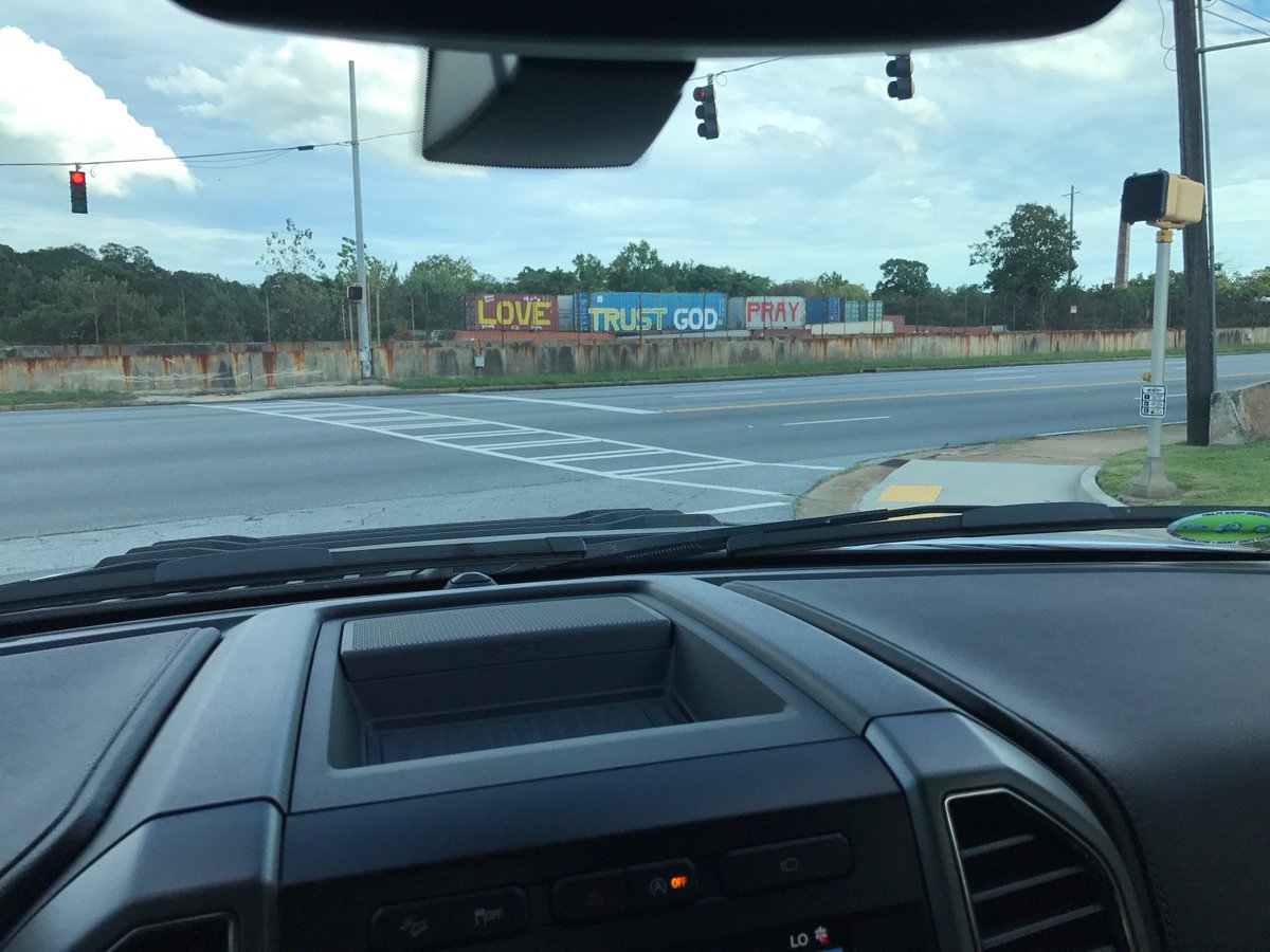 tylerperry's tweet image. Every time I drive out of my studio I see this! Enough said!! I'm doing it. Are you?