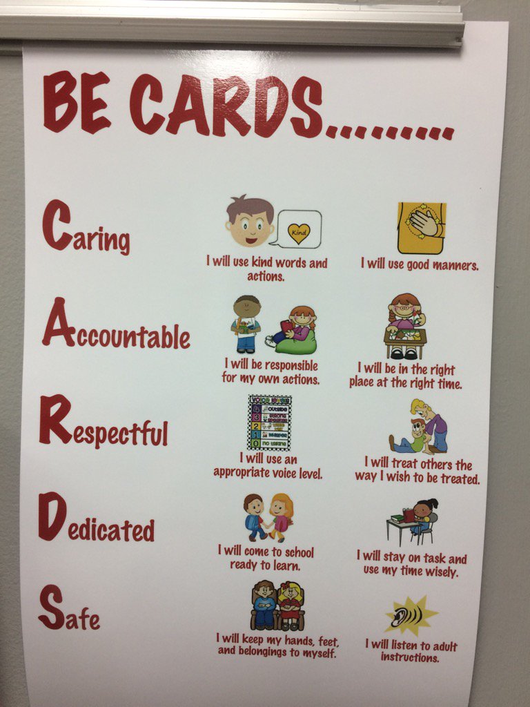MCSDCardElem's tweet photo. Our new PBIS #BeCARDS posters arrived today! https://t.co/7MiI8m6zdO