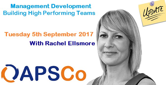 APSCoTD's tweet photo. ONLY 2 SPACES AVAILABLE! Last chance to book Monday 4th September for this fantastic course with Rachel Ellsmore! #trainingatitsbest https://t.co/vrLBGsCQKZ