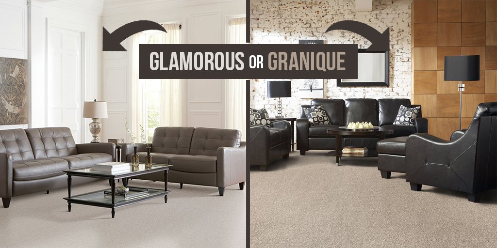 CCDesignCenter's tweet photo. Which carpet is more your style? Like for Glamorous, ReTweet for Granique! https://t.co/AHwgA3qxq9