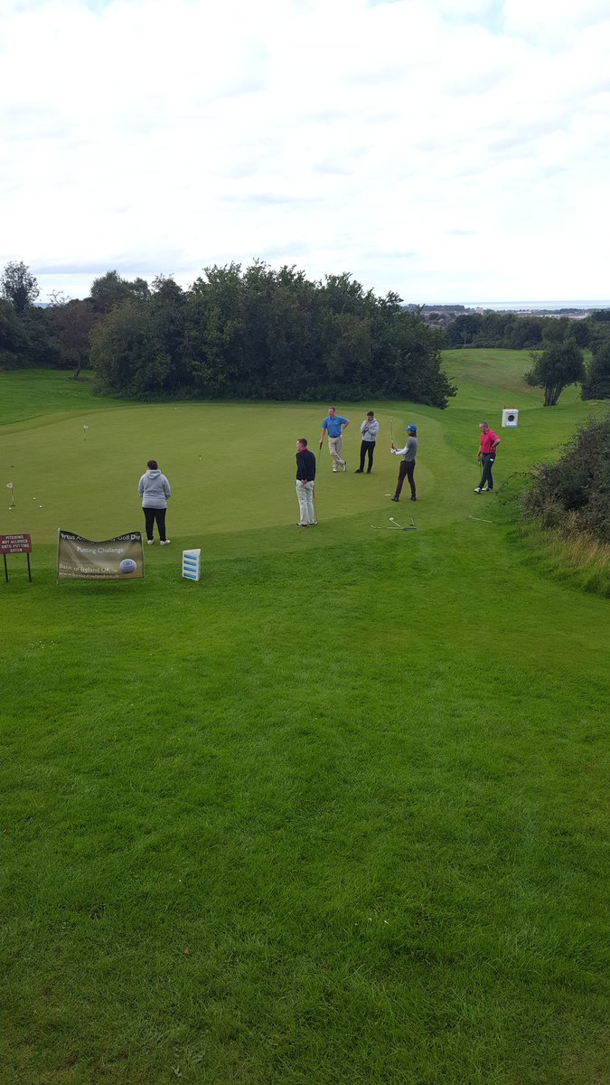 The mighty <a href="/MountCharles_/">Mount Charles</a>  out on the #puttingchallenge! We've one putt in the hole so far! #ortusgolf17