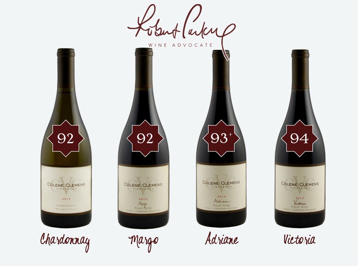 We're thrilled to announce our new scores by <a href="/Wine_Advocate/">Robert Parker Wine Advocate</a> for the 2014 vintage.🍷 Come taste the full lineup of Pinots in our tasting room!