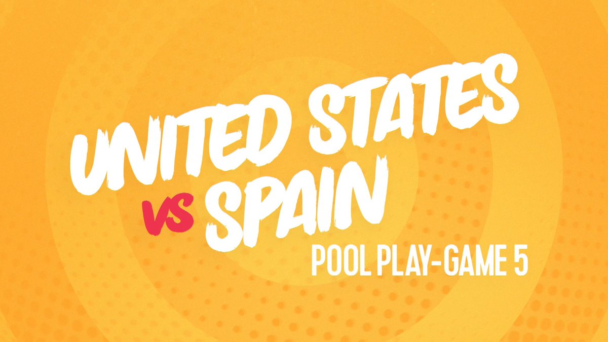 NBCOlympics's tweet photo. #DreamTeamWeek's final game of Pool Play starts NOW with Spain vs. @TeamUSA on Olympic Channel: Home of Team USA. https://t.co/1yj3kHH61e