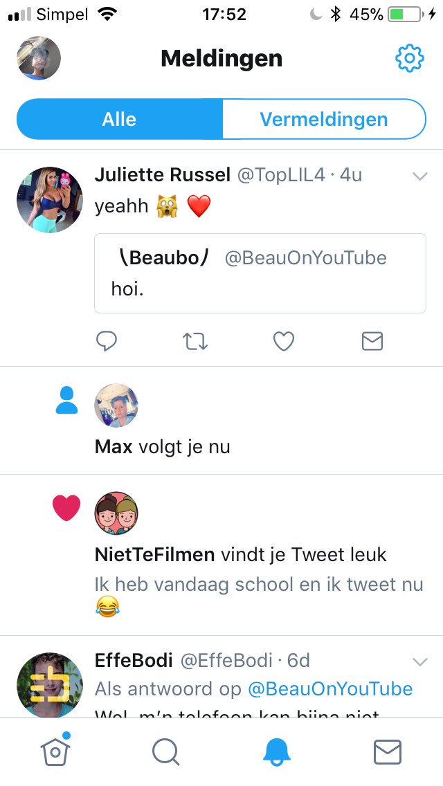 BeauOnYouTube's tweet photo. Whaha ik schrijf hoi en zei schrijft yeah😂 https://t.co/xqyV54GYNj