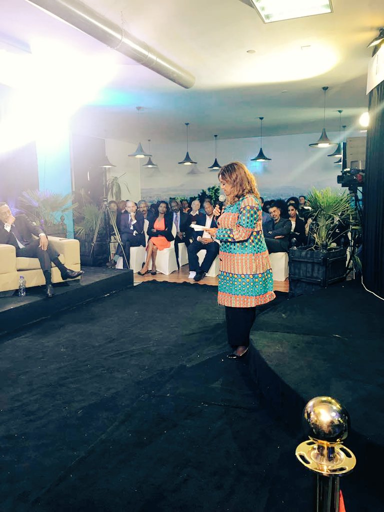 Such a wonderful opening remarks by our CEO <a href="/EleniGabre/">Eleni Gabre-Madhin</a> to open #LionsDen at <a href="/blueMoonEth/">blueMoon Ethiopia</a>