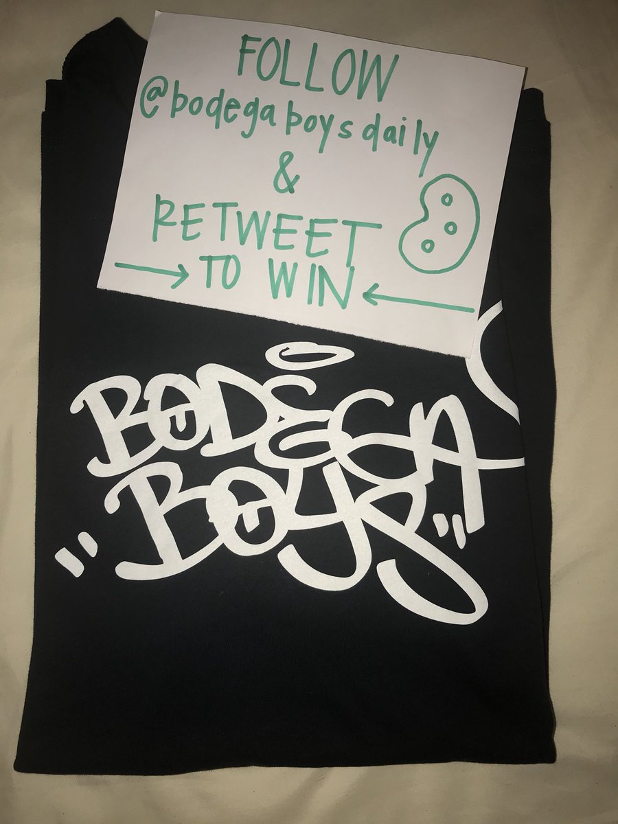 Bodega Boys Daily (@bodegaboysdaily) on Twitter photo 🗣 #ISSAGIVEAWAY
Follow & Retweet to win this gorgeously crafted <a href="/BodegaBoys/">Bodega Boys</a> shirt for FREE.99
One lucky hive member will be chosen on 9/8 🗣 #ISSAGIVEAWAY
Follow & Retweet to win this gorgeously crafted <a href="/BodegaBoys/">Bodega Boys</a> shirt for FREE.99
One lucky hive member will be chosen on 9/8