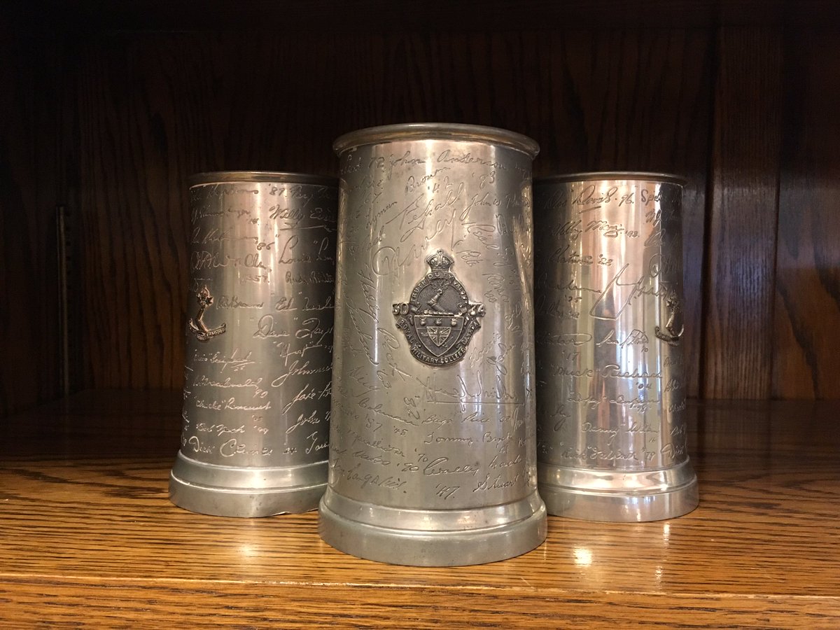 rmcmuseum's tweet photo. NEW DISPLAY ALERT! We have five new displays in the Cadet Dining Hall! #rmc #truthdutyvalour #rmcmuseum #newstuff! #checkitout #cadets https://t.co/pFHTB7KHxO