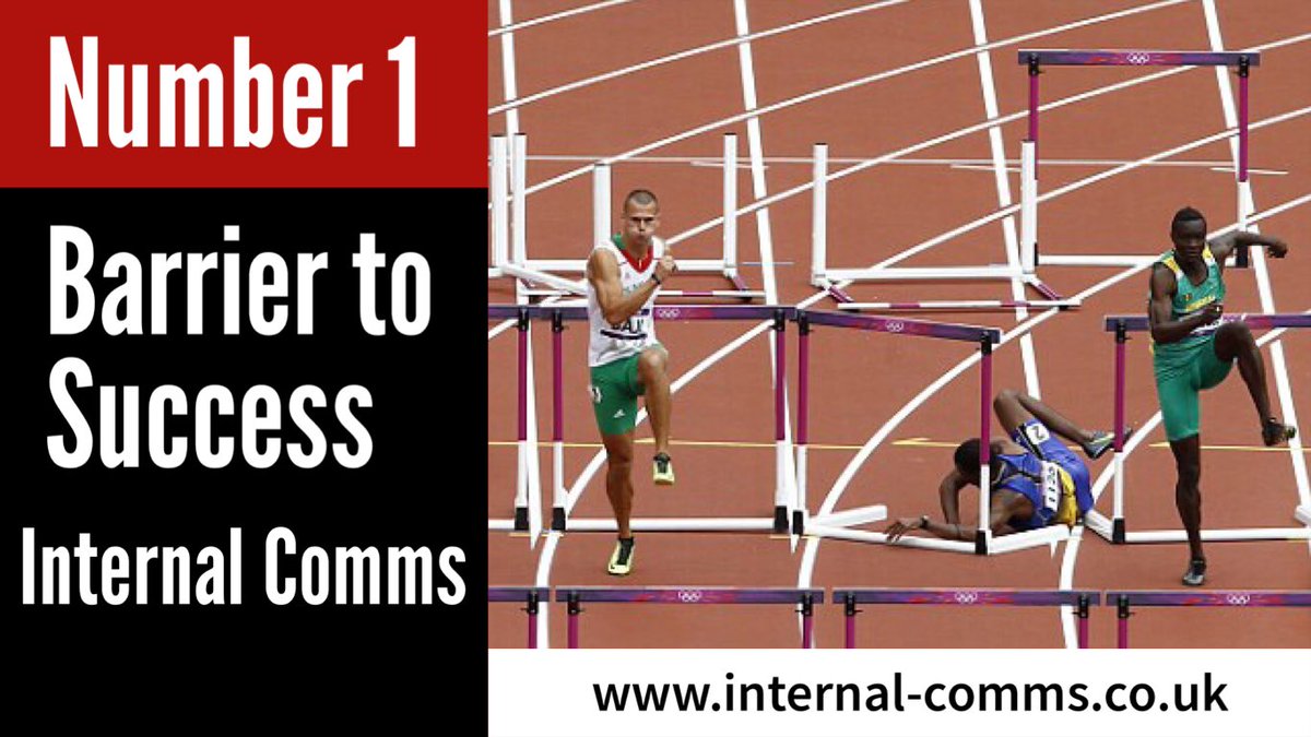 zayahmainwaring's tweet image. #internalcomms - The number 1 barrier to success and how to overcome it. 
internal-comms.co.uk/2017/09/01/int…