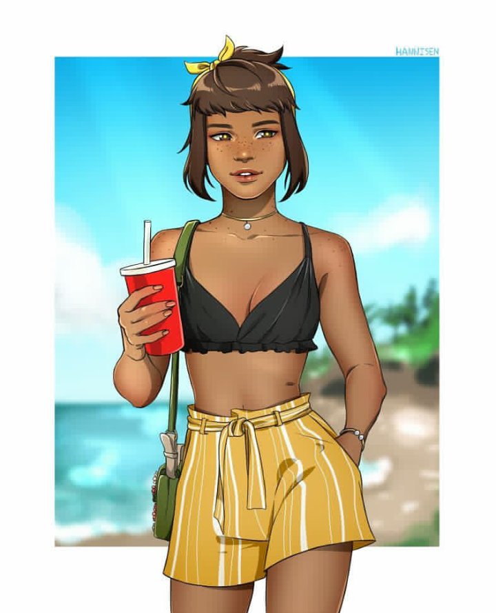 "Beach day? Sign me up! Anyone else want to go?"
. 

¤Credit to Hannisen¤