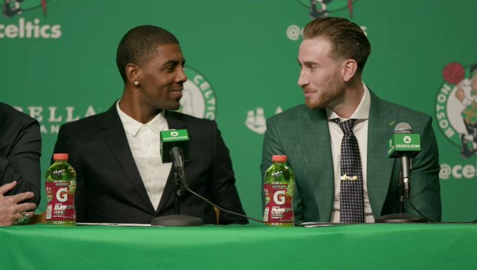 damanr's tweet photo. First date Kyrie and 10 years of marriage Kyrie https://t.co/LsJcY2sISM