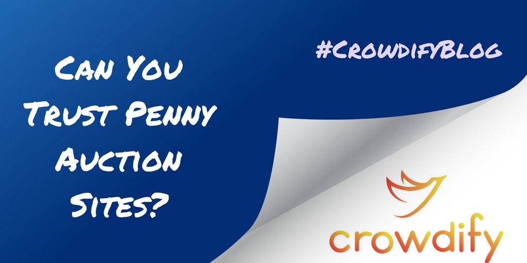 DrYorikoTodd's tweet photo. Can You Trust Penny Auction Sites? https://t.co/EvjiczkZPe
@momzilla54
#PennyAuctions #OnlineShopping #CrowdifyBlog https://t.co/9CYIevdb1n