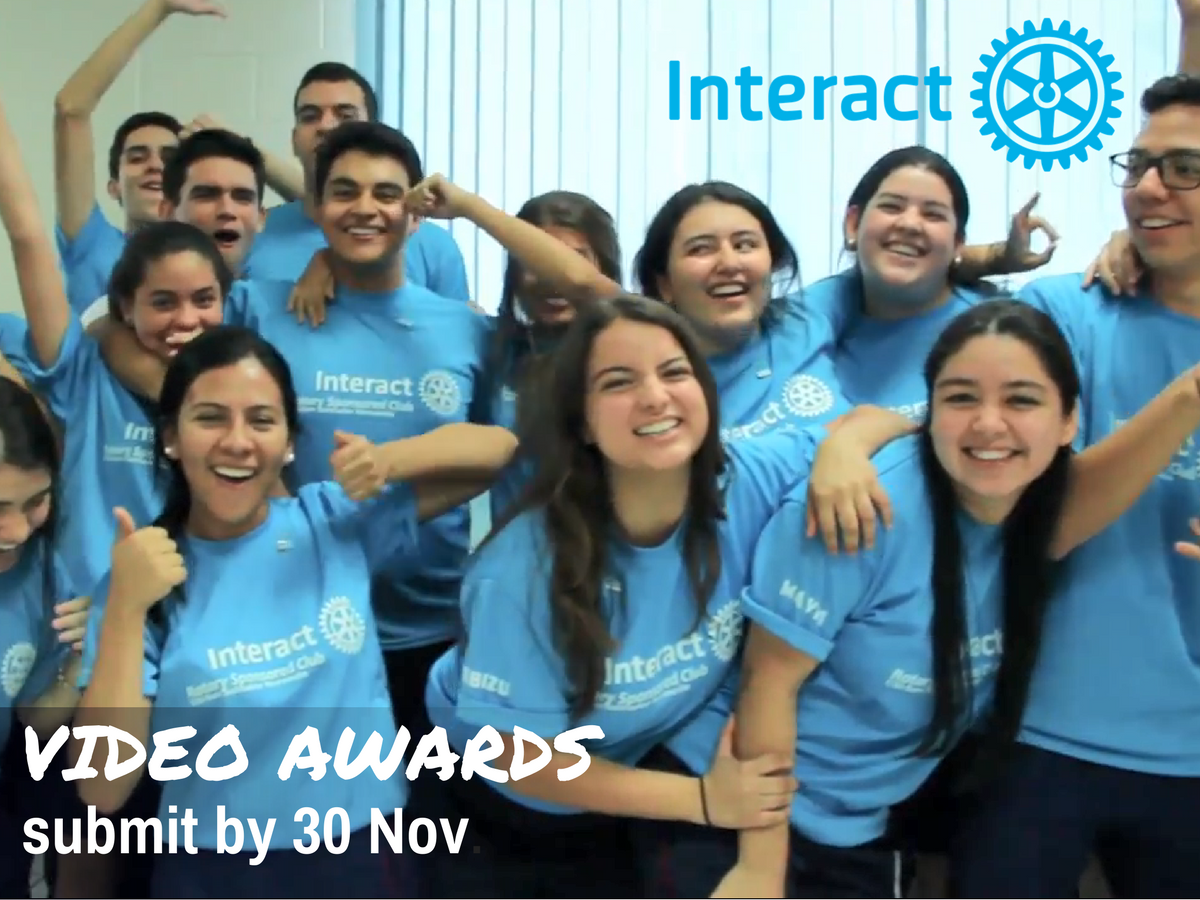 RotaryES's tweet photo. Clubes #Interact : participen en el concurso #InteractVideoAwards y ganen US $1000 para su proyecto  de servicio https://t.co/2GzFzGEwHr https://t.co/1r6kqrsdAl