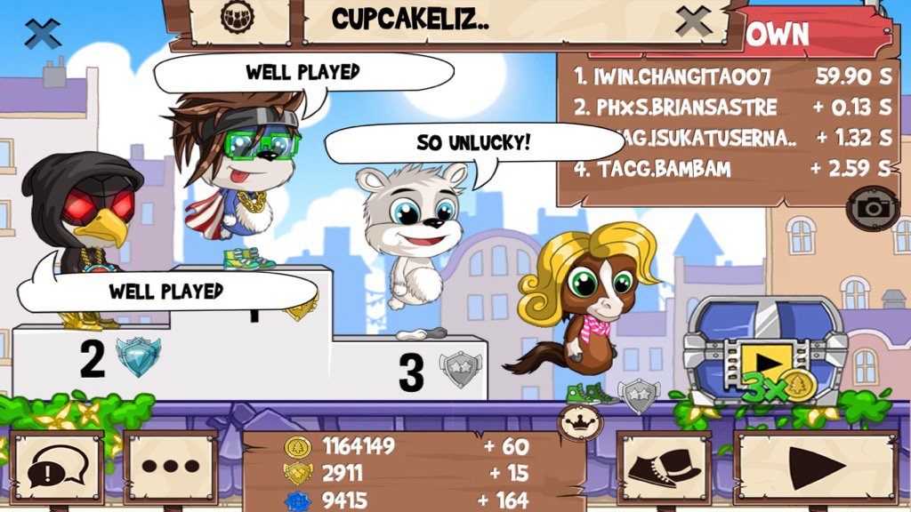 Changita007's tweet photo. Get on my level, son! #funrun2 #BRIANSASTRE #ISukAtUsernames #BamBam https://t.co/MlSfFhWG1p