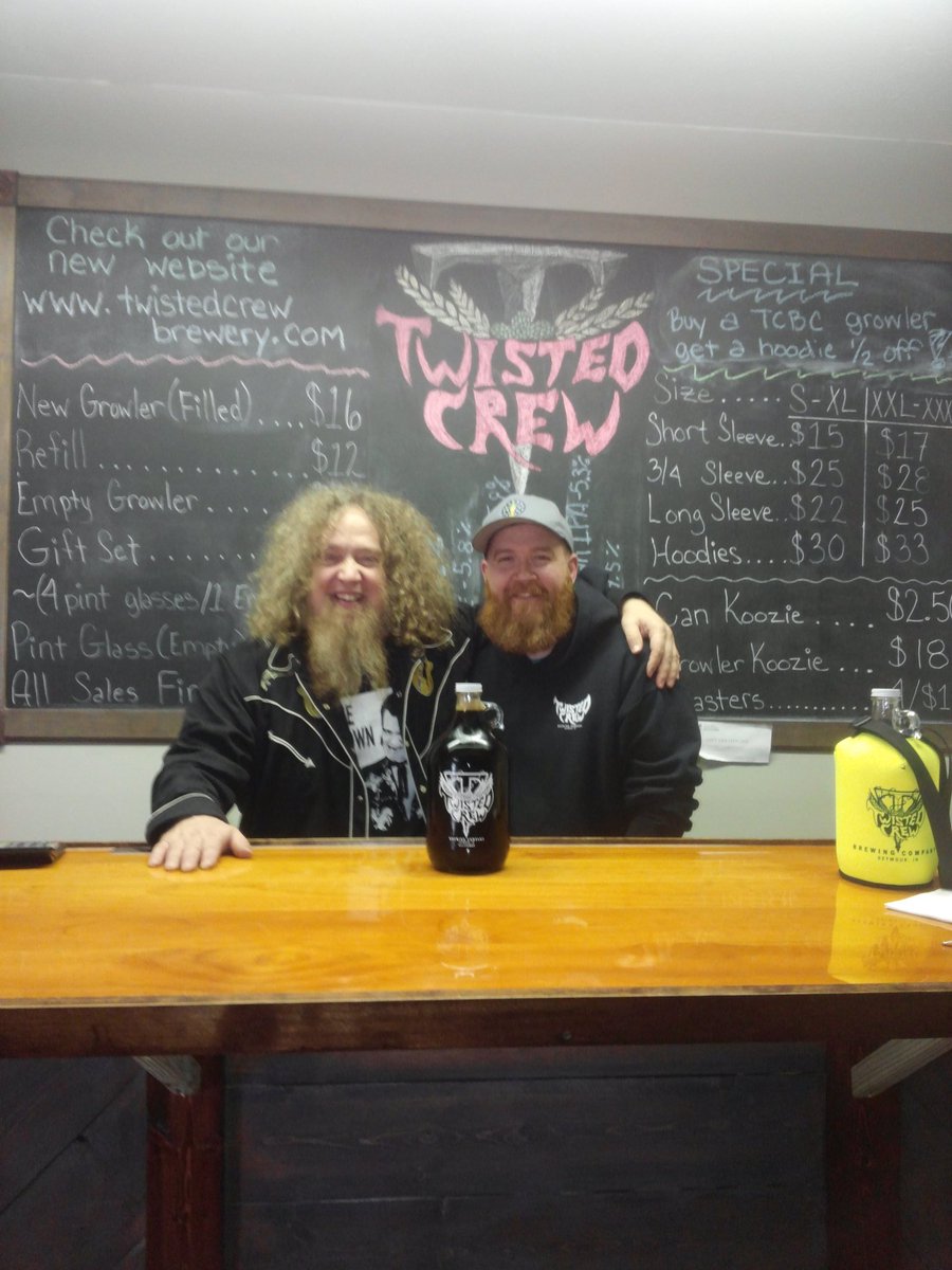<a href="/joshualakins/">Josh Lakins</a> <a href="/TwistedCrewBrew/">Twisted Crew Brew Co</a> <a href="/SeymourPizza/">Seymour Pizza Palace</a> <a href="/812farms/">Eight One Two Farms</a> <a href="/IndyHighBines/">Indy High Bines</a> <a href="/crazyhorsehops/">Crazy Horse Hops LLC</a> <a href="/DrinkIndiana/">Drink Indiana Beer</a> <a href="/IndianaOnTap/">IndianaOnTap.com</a> @BierKuken @Bierhauler 🍺🍕☺