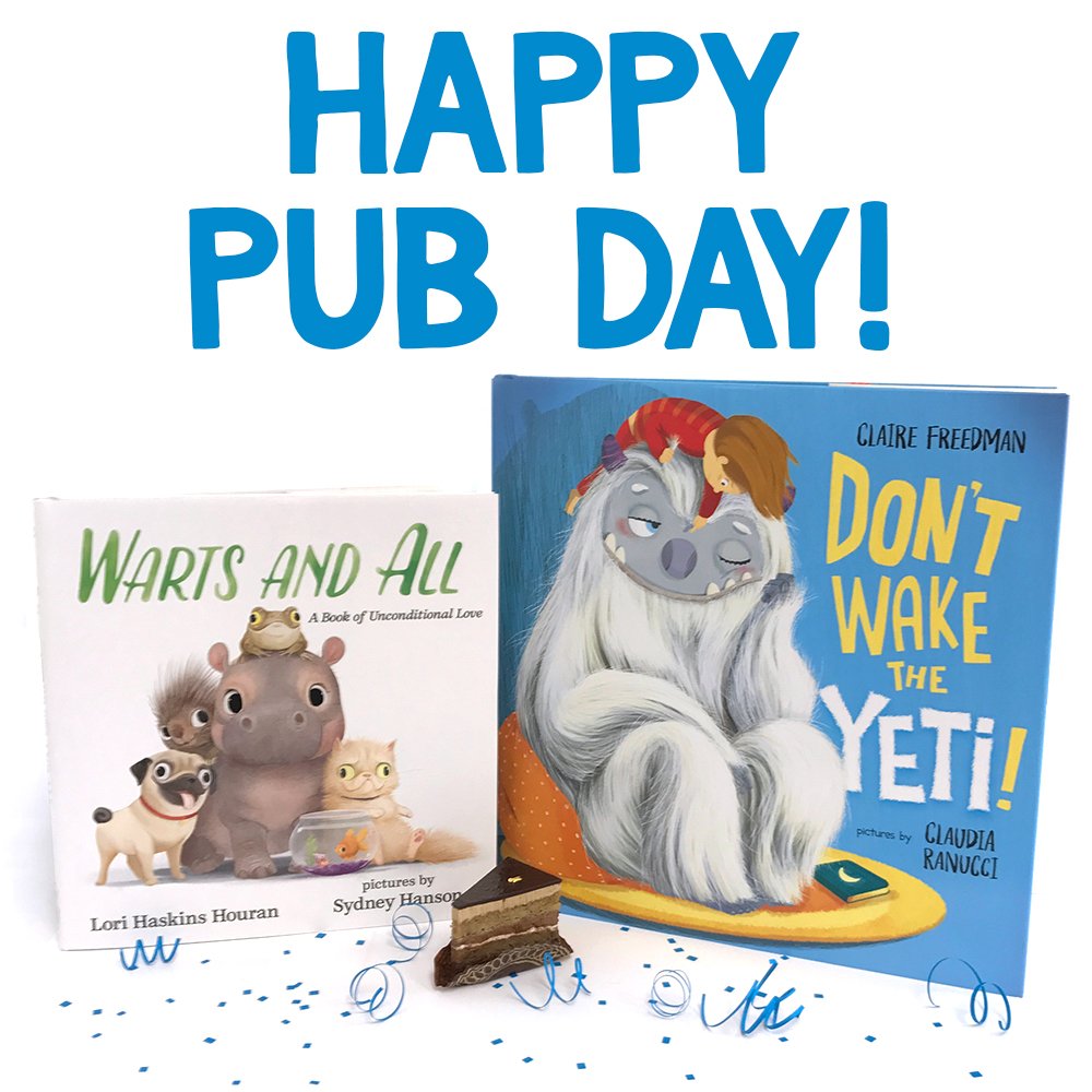 AWcreativedesk's tweet photo. Happy #pubday to our two newest #picturebooks! #bookbirthday #fridayreads #cuteness @sydhanson @LoriHouran @albertwhitman https://t.co/yoIZkLnK9B