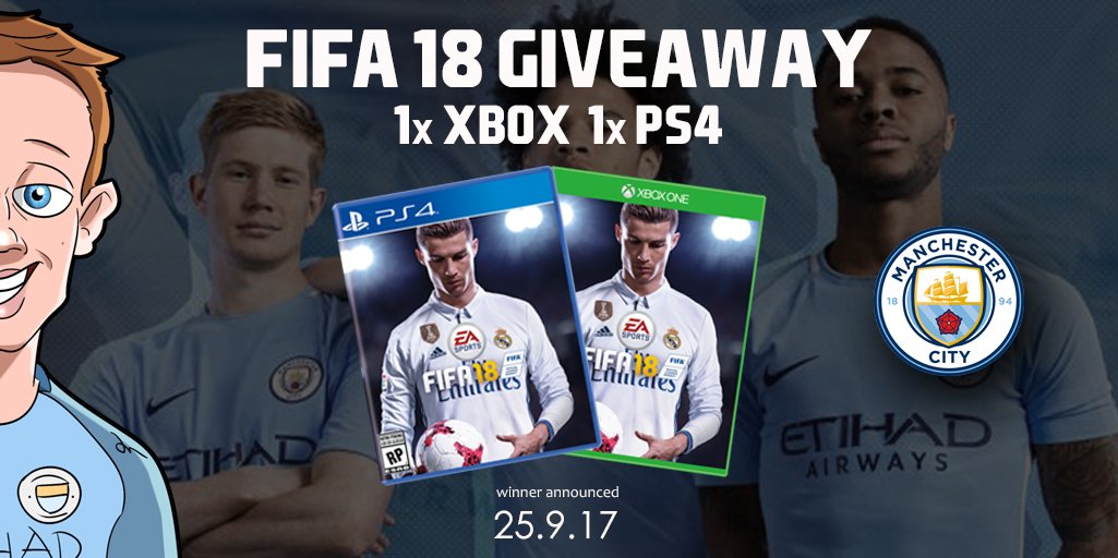 KezBrown's tweet photo. WIN! 2 copies of #FIFA18 !!
2 ways to enter:
—RT this tweet + follow @KezBrown 
—Instagram Giveaway: https://t.co/mPhwnvunBe
Good luck! https://t.co/zDeWQ5QRM8