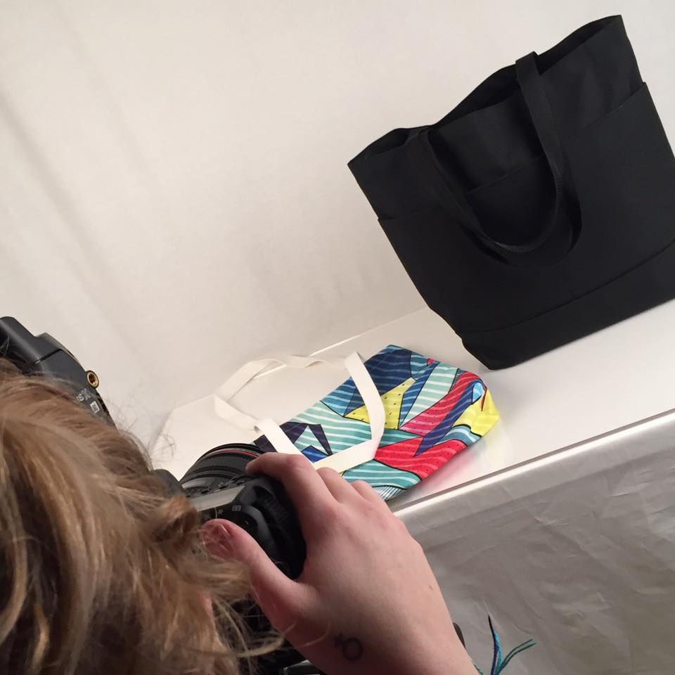 CustomCargoShop's tweet image. Behind the scenes with our new additions from our Cordura line and Custom Cargo Mosiac line. #promoproducts #helloseptember