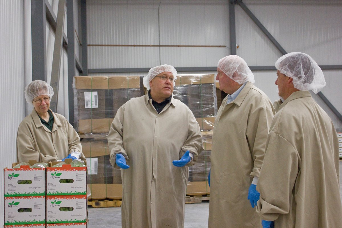 NHFarmBureauFed's tweet photo. U.S. Secretary of Agriculture @SecretarySonny visited @NHFarmBureauFed members @leffarm today for a tour of their facilities. https://t.co/ladaCrwDnz