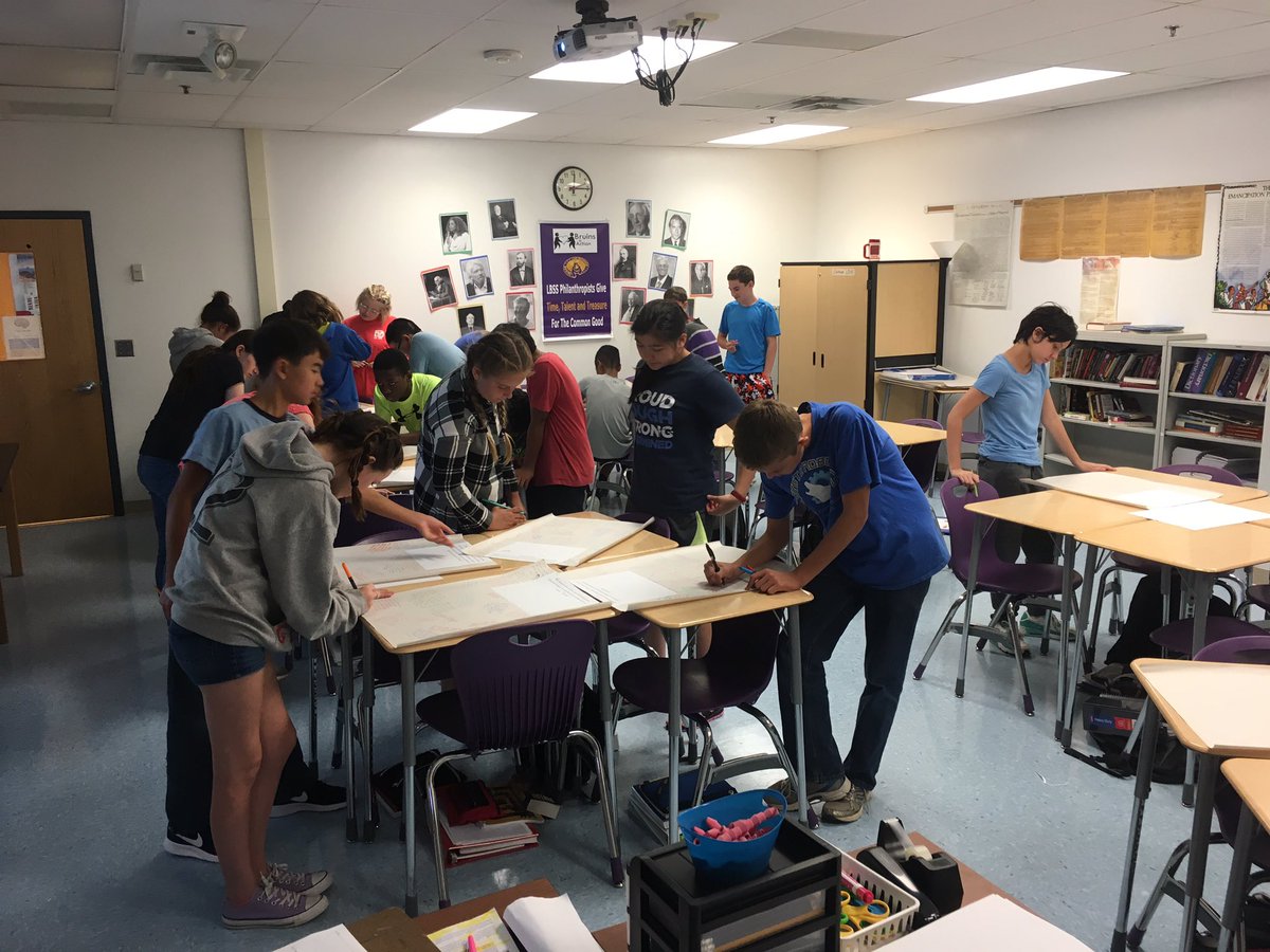 PurplePride_Civ's tweet photo. Hobbes? Locke? Just Civics students debating why we have government. https://t.co/EegrUptVZG