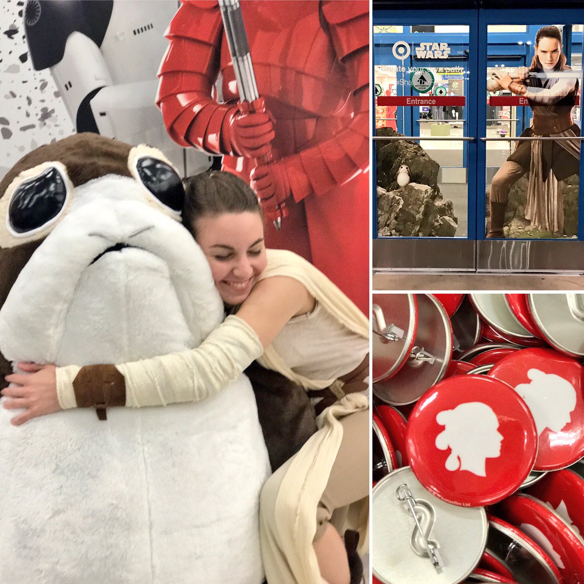 c_struttmann's tweet photo. #ForceFridayll at #T1398! Midnight release with raffles, Target exclusives, giveaways, and Rey! #SharetheForce #BringYourReyGame https://t.co/n7p4a6qoRV