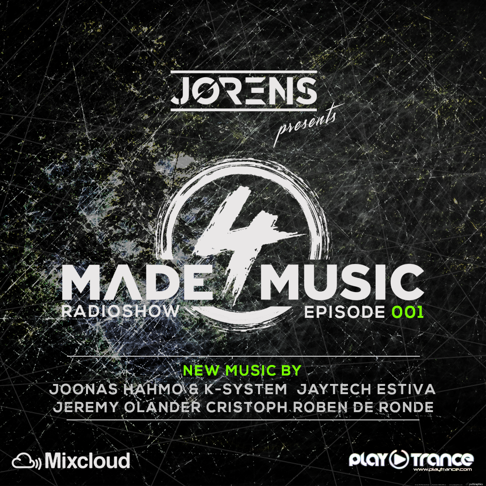 JorensMusic's tweet photo. Hoy aaranco con mi nueva etapa. Esta vez en @PlayTranceRadio!!! Bienvenidos a #Made4Music!!! https://t.co/SXQhhNo6xh