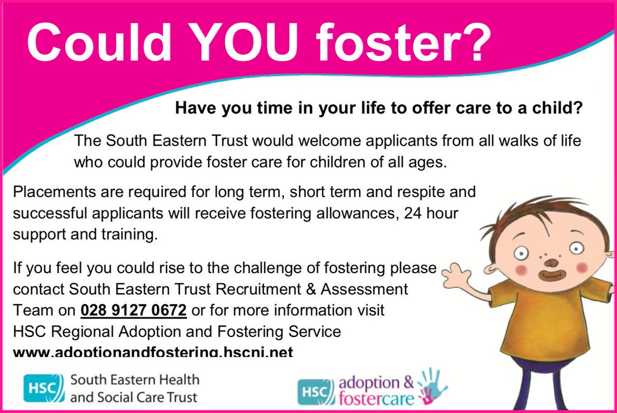 pamulholland1's tweet photo. Please RT #youcanfoster @setrust #setfostering 
The gift of making a difference in a childs life ❤ Please Share! https://t.co/KIanyhicn6