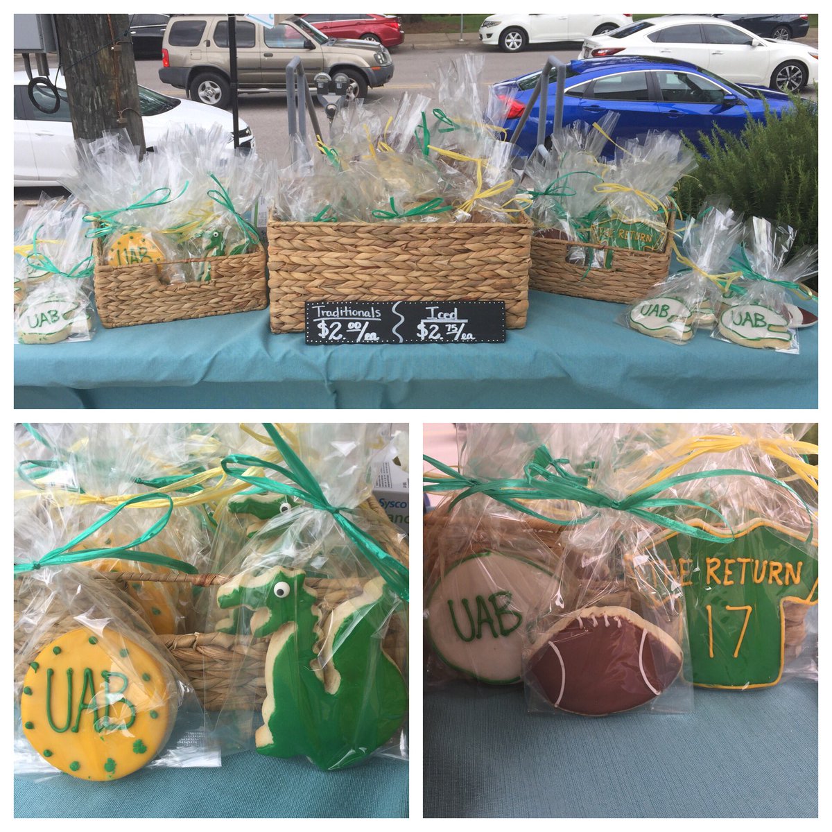 IcingCookies's tweet image. IOTC is celebrating #TheReturn of UAB Football at the Pre-Party happening at Snoozy's NOW! #uabblazers #blazers2017