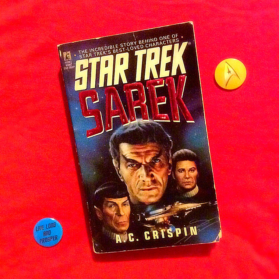 thebookdeck's tweet photo. @StarTrek 1. Sarek by A.C. Crispin 2. The Best and The Brightest by Susan Wright 3. Star Trek V Novelization by J.M. Dillard #StarTrekBooks #StarTrek https://t.co/k3CYJYpZUV