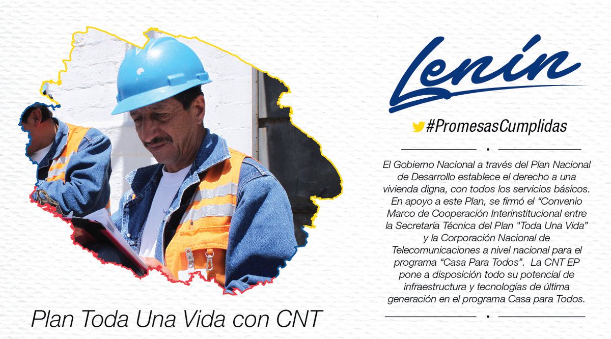CNTinforma's tweet photo. El Gobierno Nacional a través de la #CNT dota de conectividad al Plan Casa Para Todos. 

#PromesasCumplidas https://t.co/WZYaljddR3