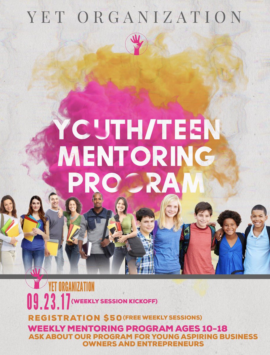 yetmentoring's tweet photo. Make sure you register for our mentoring program! Just a few weeks left.. https://t.co/58euZK5kk5