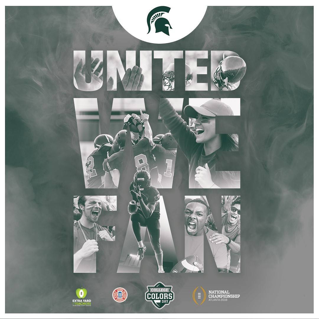 msu_admissions's tweet image. Get out your Green and White! It’s #CollegeColors Day. Let’s see your #Spartan pride. 💚