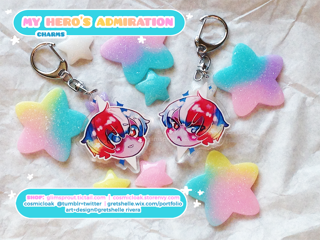 cosmicloak's tweet photo. get your hero’s admiration!
charms available @tictail=  https://t.co/y1TCGQaGAh  +  @storenvy= https://t.co/k1P3CrJZqx #bnha #myheroacademia https://t.co/c9sHkX2yK9