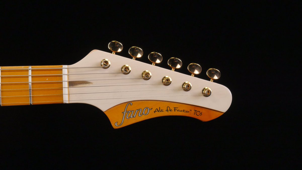Fano is know for our two tiered headstocks. Look for it on stage it's a great identifier!