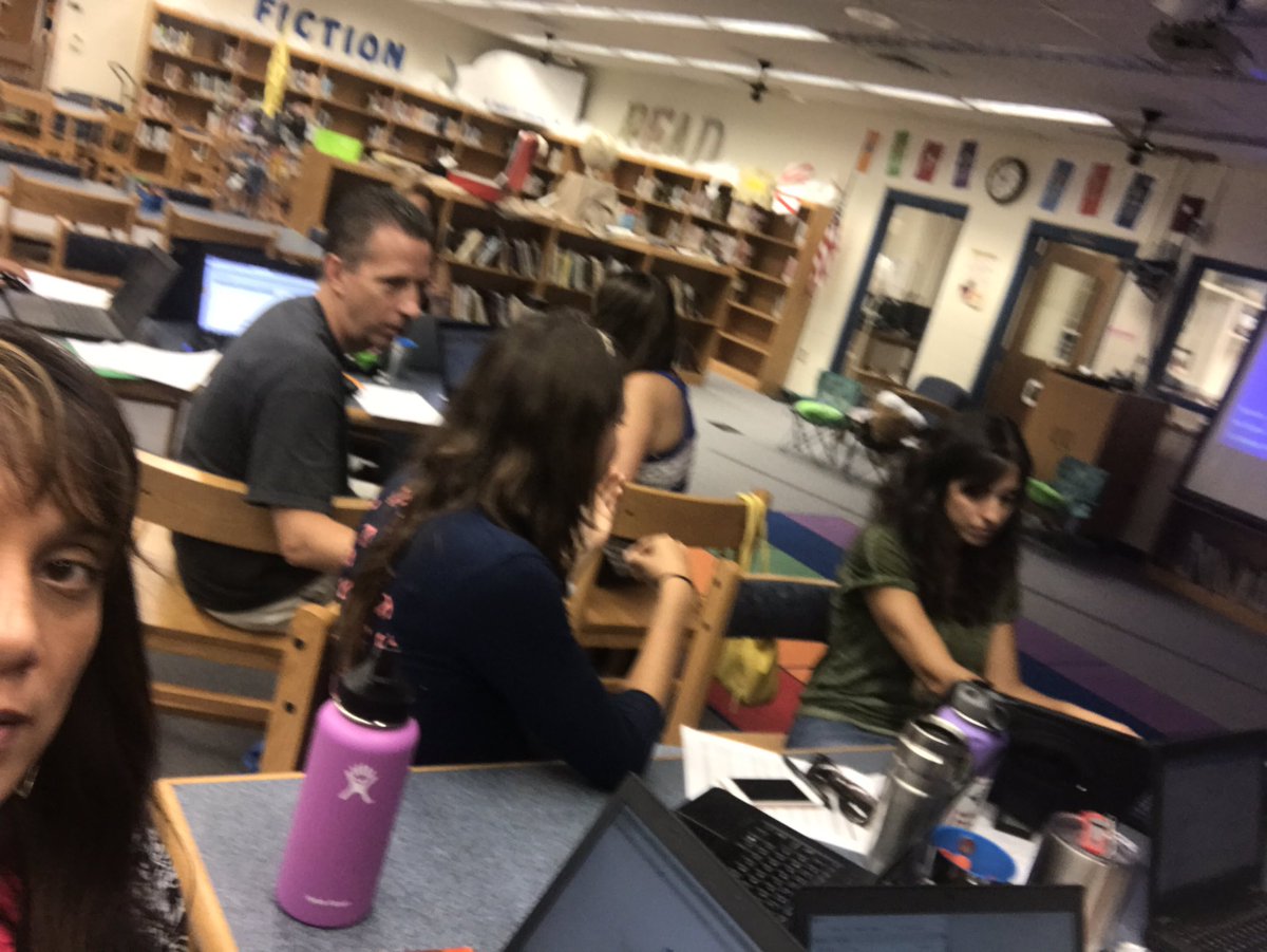 teachjwright's tweet photo. #CTEPLC @volusiaschools is hard at work! @cypresscreekvcs get ready for BIG things to come! #ottersmatter https://t.co/CSL47kCJ4j