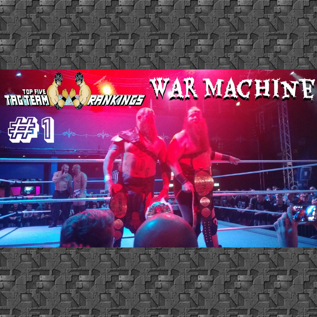 suplexnews's tweet photo. #NewProfilePic #IndyPowerRankings #TagTeamTop5 #1 #WarMachine @RAYMONDxROWE @WarBeardHanson https://t.co/LbABQr0KfS https://t.co/TdKLwqsSl5