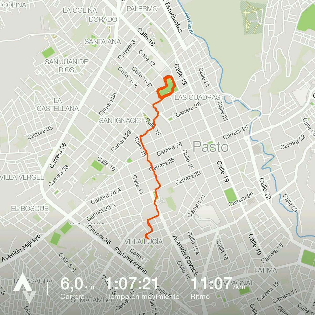 Echa un vistazo a mi carrera en Strava: strava.com/activities/116…