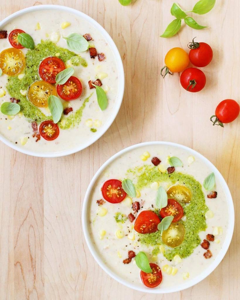 foodnouveau's tweet photo. #recipeupdate
This colorful chowder is one of my favorite ways to use sweet, seasonal corn. I’ve been making it ev… https://t.co/iC4TmfqehY https://t.co/TOjH4aOFWY