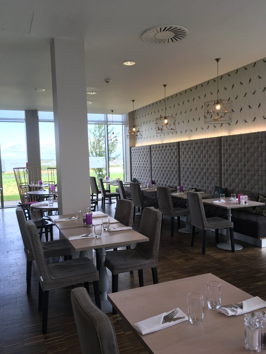 TrinityEventSol's tweet photo. Sarah's final stop for #TrinityTripleChallenge was the @RadissonBluEM, what a beautiful hotel! Thank you for lunch and for your donation! https://t.co/eZiP23I7pK