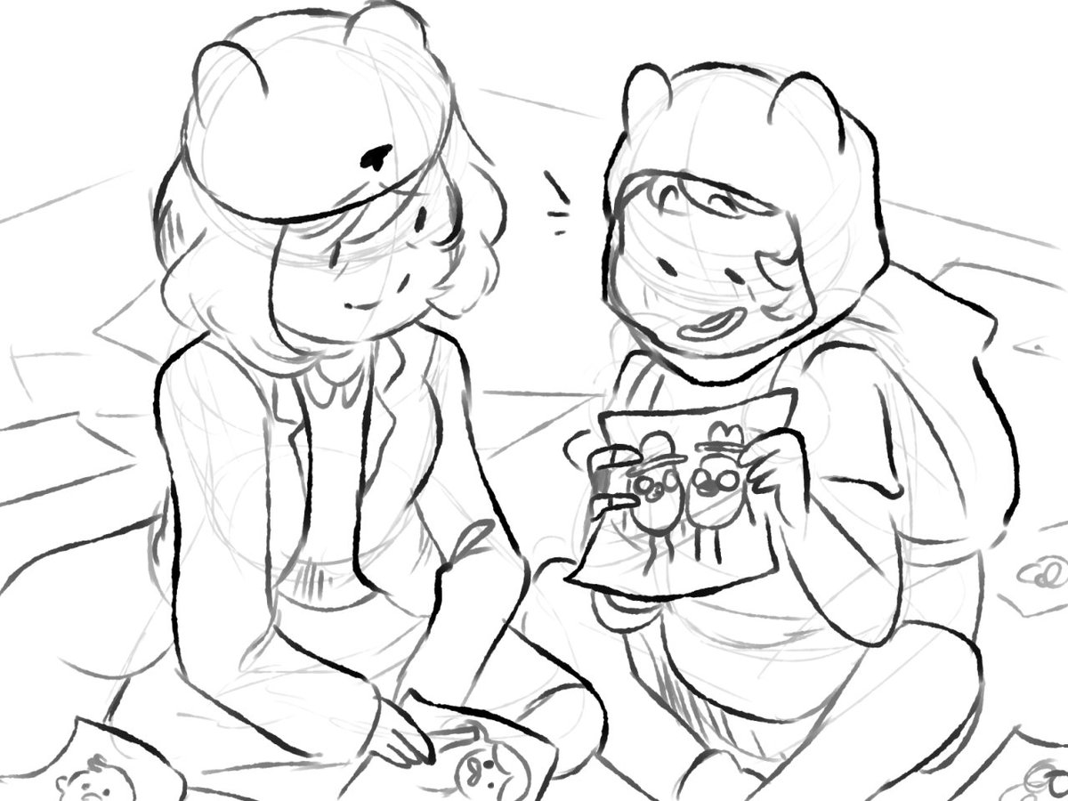 Finn Makes Regular Visits To His Mom NOT au this totally happens 100% 
