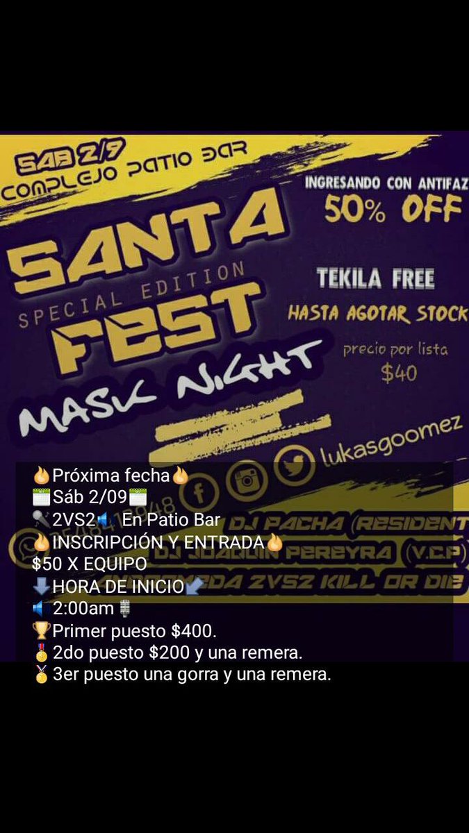 AndrmedaFreest's tweet photo. MAÑANA 📅
2AM 
💎PATIO BAR💎 https://t.co/1d9AwhekIX