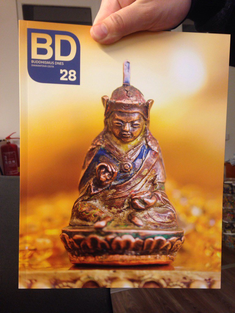 bdc_praha's tweet photo. Nové číslo Buddhismu dnes věnované lamovi Šangovi je ode dneška k dostání ve všech centrech BDC. https://t.co/3uILtpRp1e