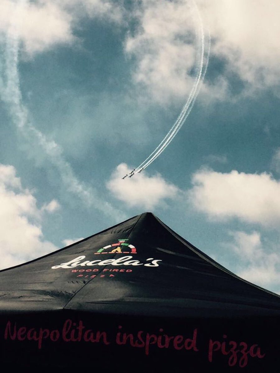 LucelasPizza's tweet photo. Take a look at our latest blog 'Lucela support Blackpool Red Arrows air show 2017' over on our website #lucelas
https://t.co/NsRLhLQE9g…/ https://t.co/FVfWcNEXAT