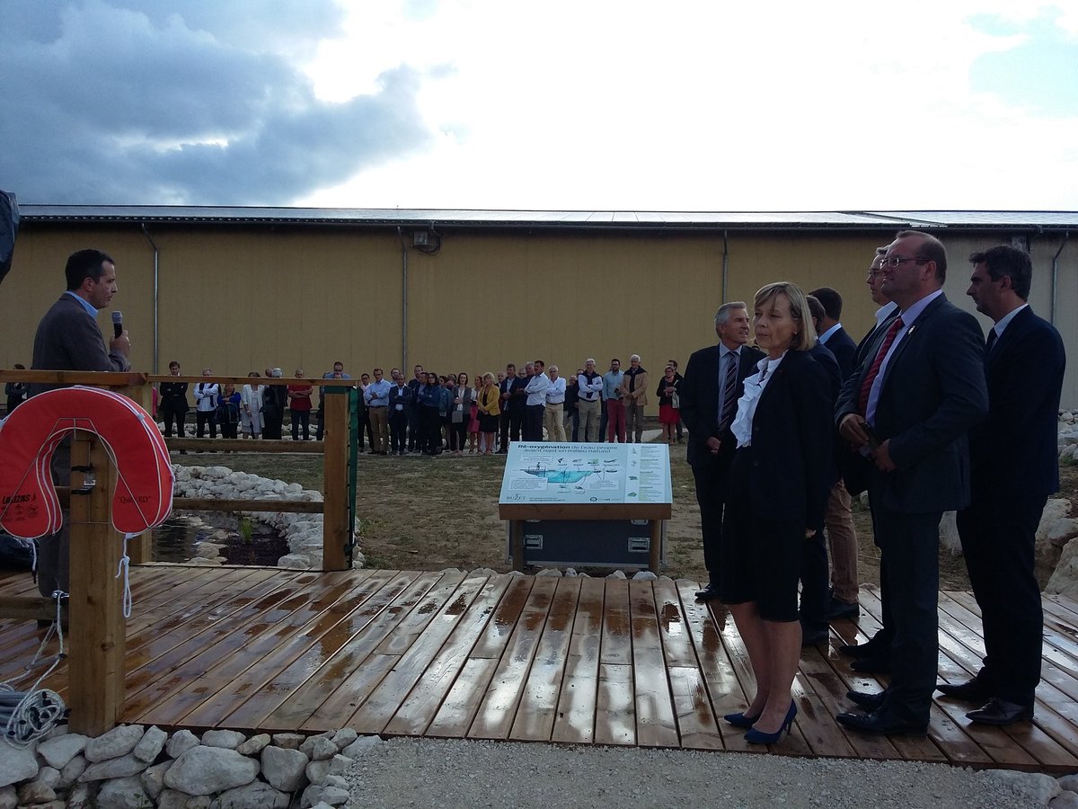 VigneronsBuzet's tweet photo. Inauguration Jardin des Filtres écosystème d'épuration naturelle unique en Europe #InspiresparNature https://t.co/0wZM5moyXV